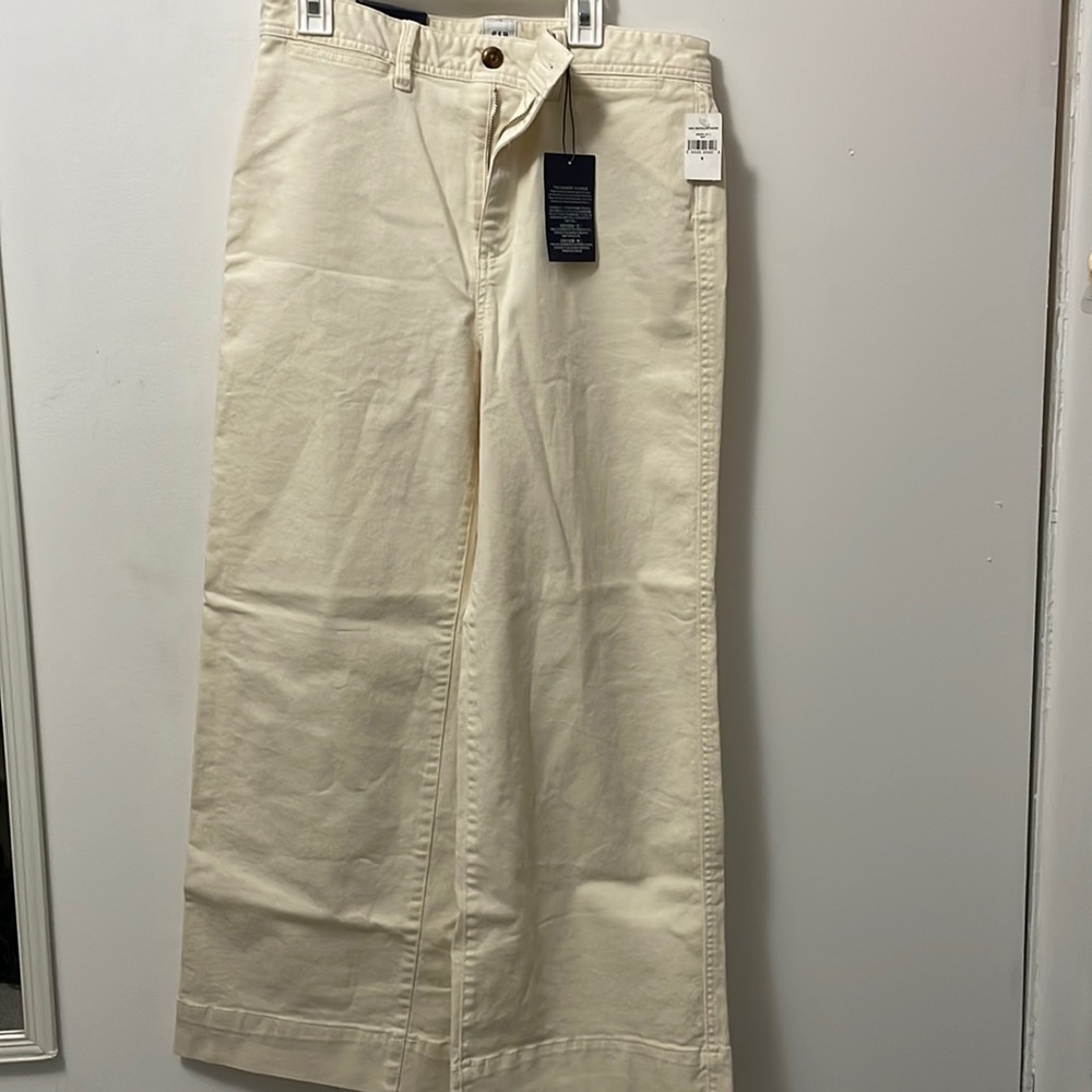 GAP High Rise Wide-Leg Crop